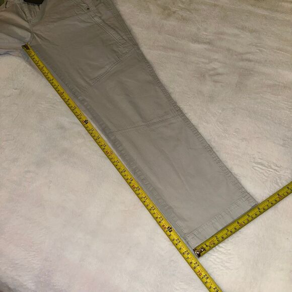 Eddie Bauer Women’s Size 6 City Scape Ankle Pants Cement Khaki Tan NWT - Picture 8 of 9